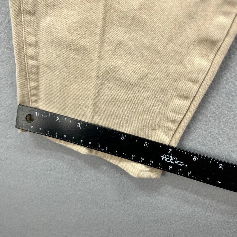 Proper Cloth Pants Mens 44x32 Novara Tan Khaki Slub Stretch Office Twill Modern